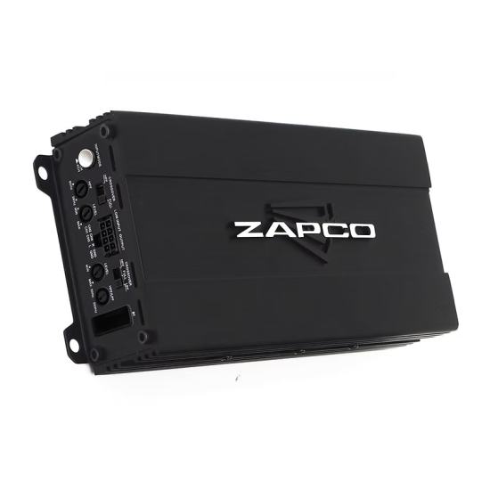 ZAPCO ST-104D SQ MINI 4-kanałowy mini wzmacniacz klasy D, 4Ω: 4 x 95 W, opcjonalnie z modułem HD-Bluetooth